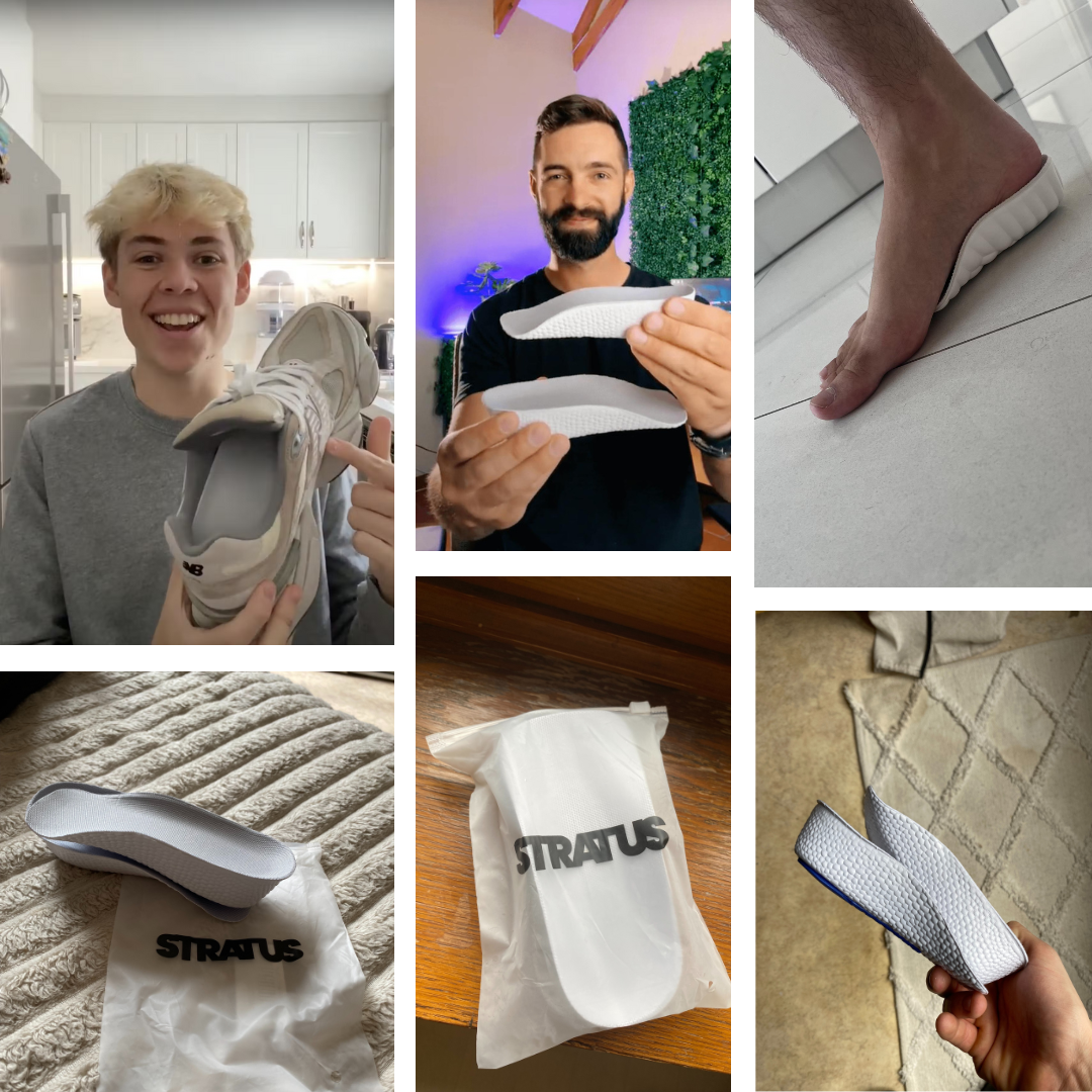 Semelles orthopédiques Stratus™ 2.0